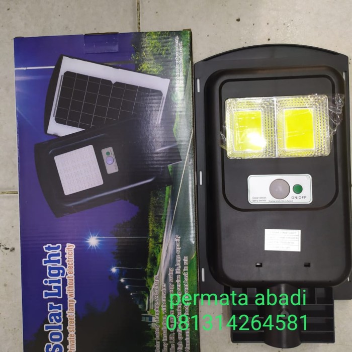 Lampu jalan solar 50watt solar pju 50 watt