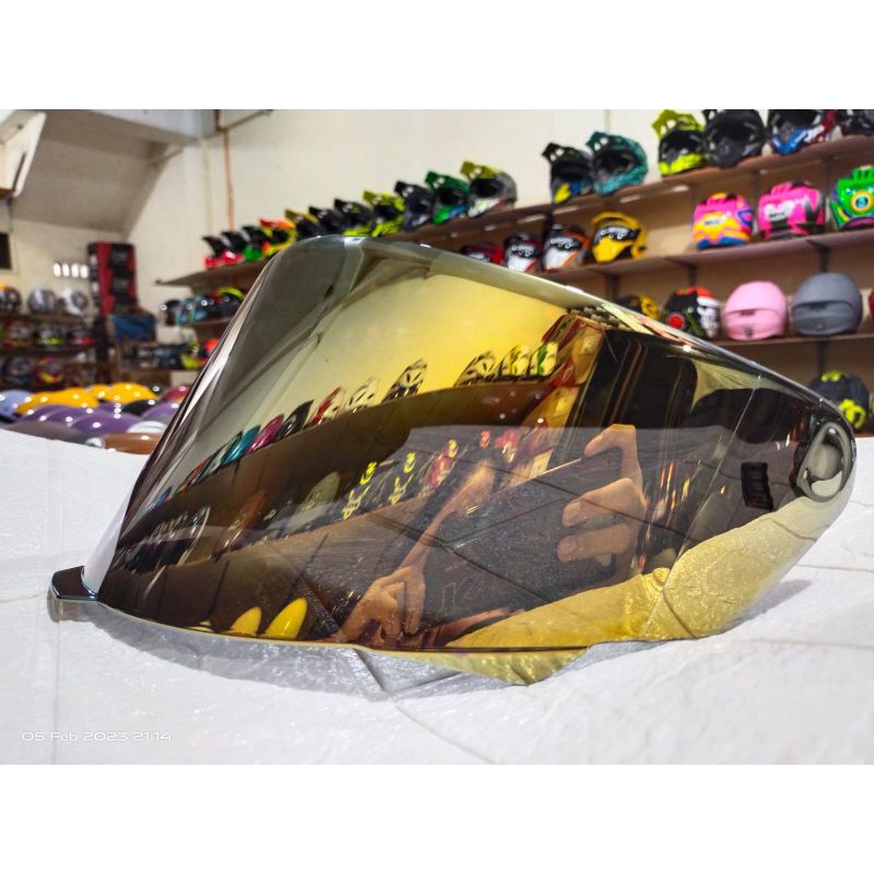 KACA HELM KYT TT COURSE VENOM NO RISK