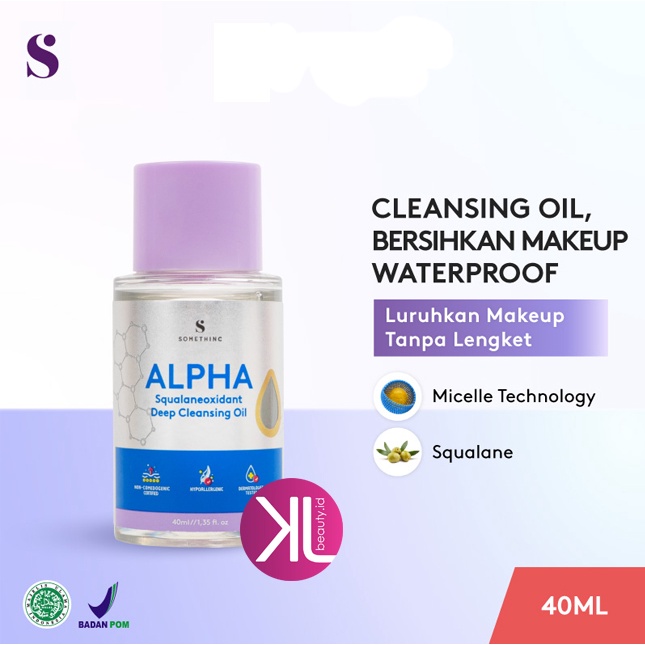 SOMETHINC Alpha Squalaneoxidant Deep Cleansing Oil 40ml