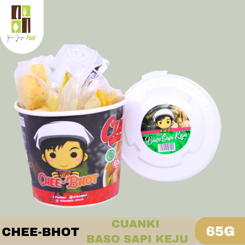 Chee-Bhot Cuanki Kuah/Cuanki Instan/Siap Saji/Tinggal Seduh/ Khas BandunG/ Oleh Oleh Bandung 65g