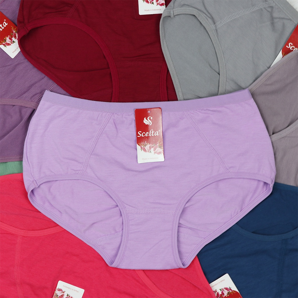 Scelta - Basic Panty Celana Dalam Wanita Katun Cd Sc 409 Maxi thumbnail 3