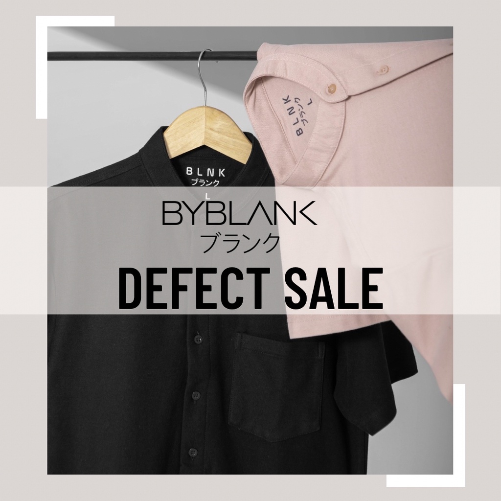 DEFECT- Fuji Kemeja Kerah Shanghai - BLANK APPAREL