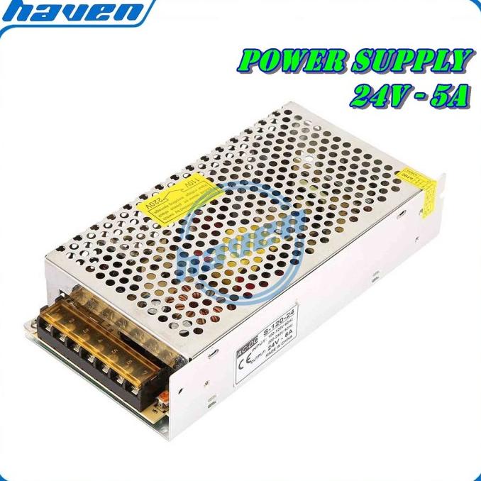 POWER SUPPLY 24V 5A / PSU 24V 5A SWITCHING POWER