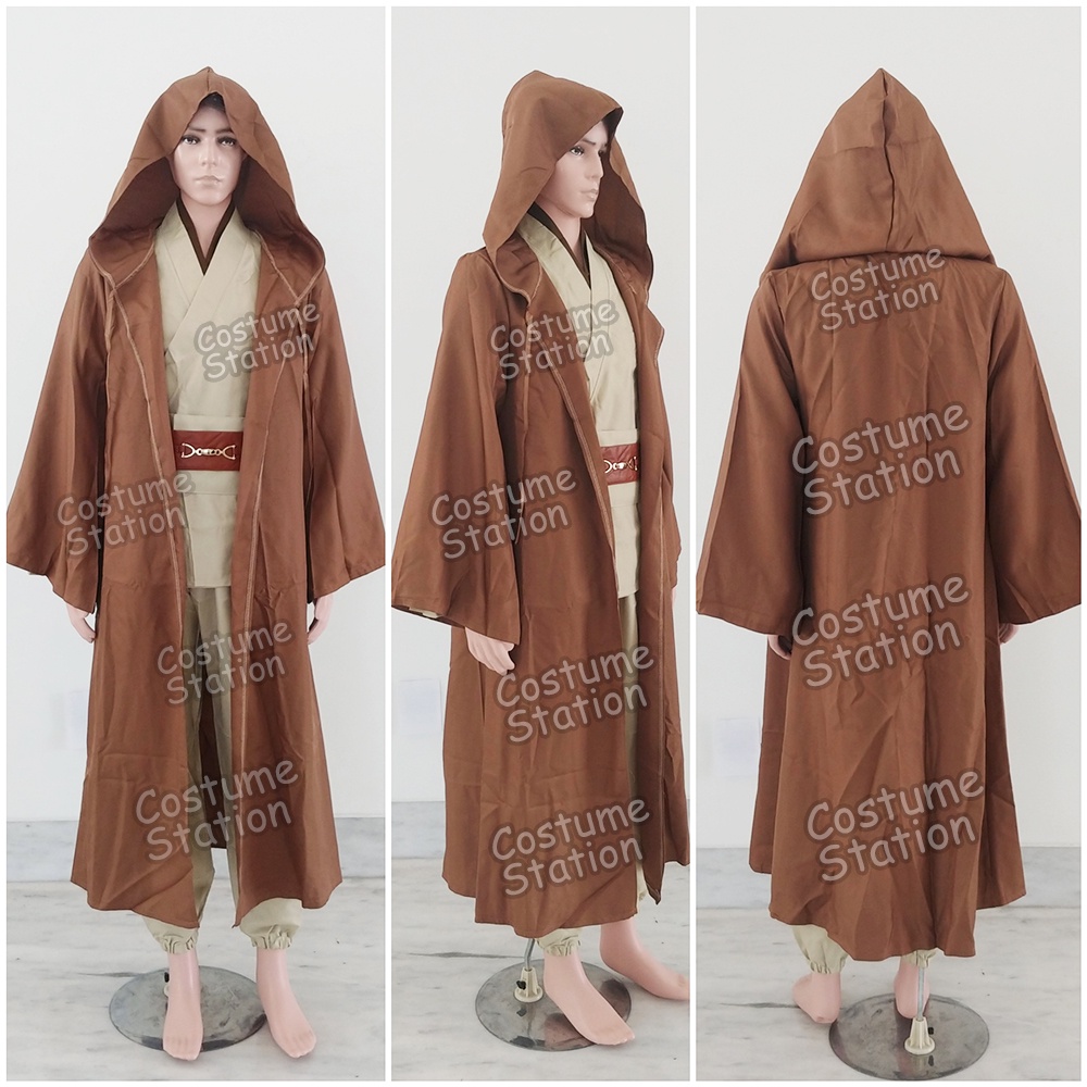 Kostum Star Wars Jedi / Costume Obiwan Kenobi dewasa