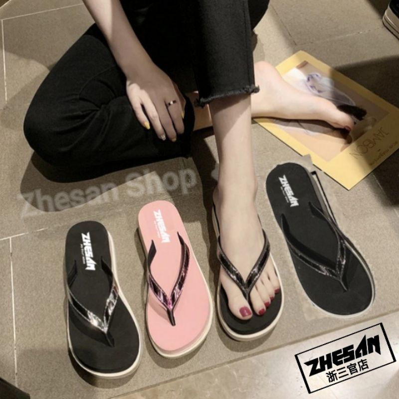 Sandal Wanita Korean Style Terbaru / Sendal Wanita Japit Kekinian