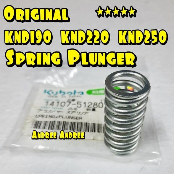 KND 190 KND220 KND250 Spring - Per Plunger Kubota KND-190 KND-220 KND-250 KND 190 220 250 - Original