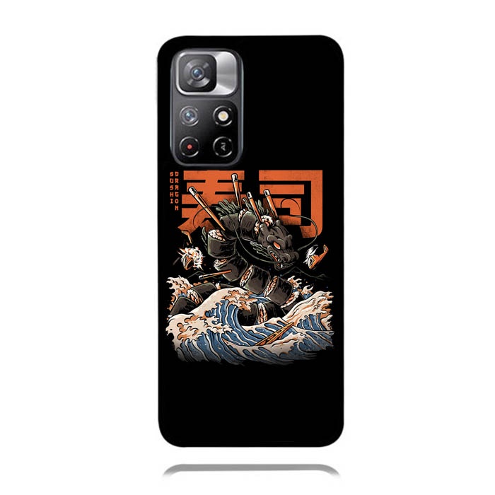 Casing Case Redmi Note 11 10 9 8 Pro Sushi Dragon DF99
