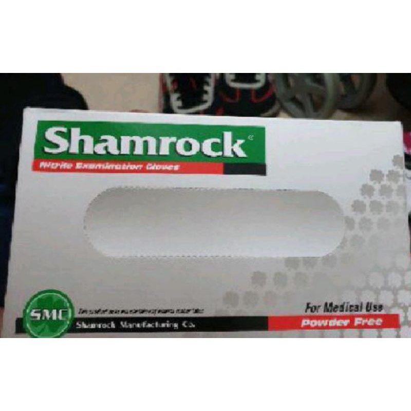 Sarung Tangan Powder Free Shamrock XL Shamrock nitrile glove XL