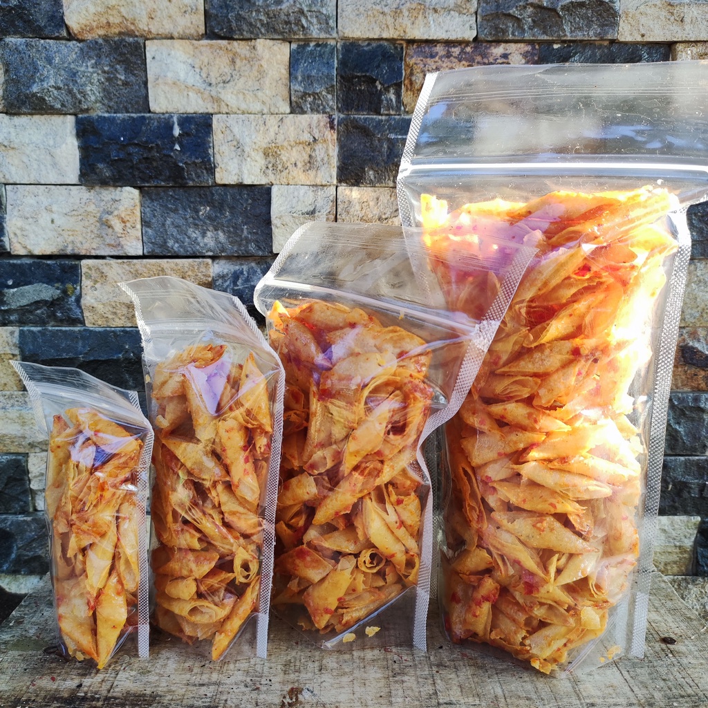 

Keripik Rol Pedas Manis Asin