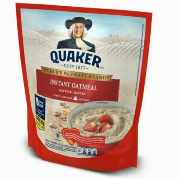 

[Ready Stock]bisa COD quacker oat 1.2kg