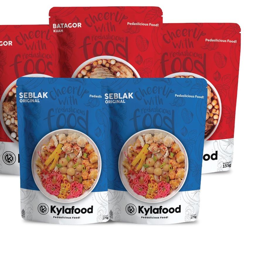 

☏ Kylafood Paket ( 3 Batagor Kuah & 2 Seblak Original ) ✽