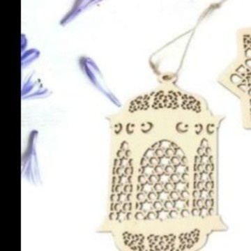 Gantung pintu Idul Fitri/Dekorasi Ramadhan/Hiasan Gantung Ramadan - 1(D0O4) hiasan ramadhan dan idul