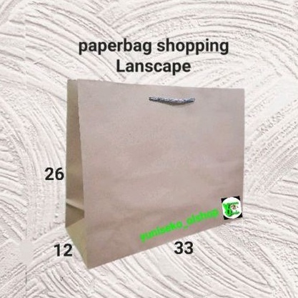 

paperbag Lanscape shopping (33×12×26)
