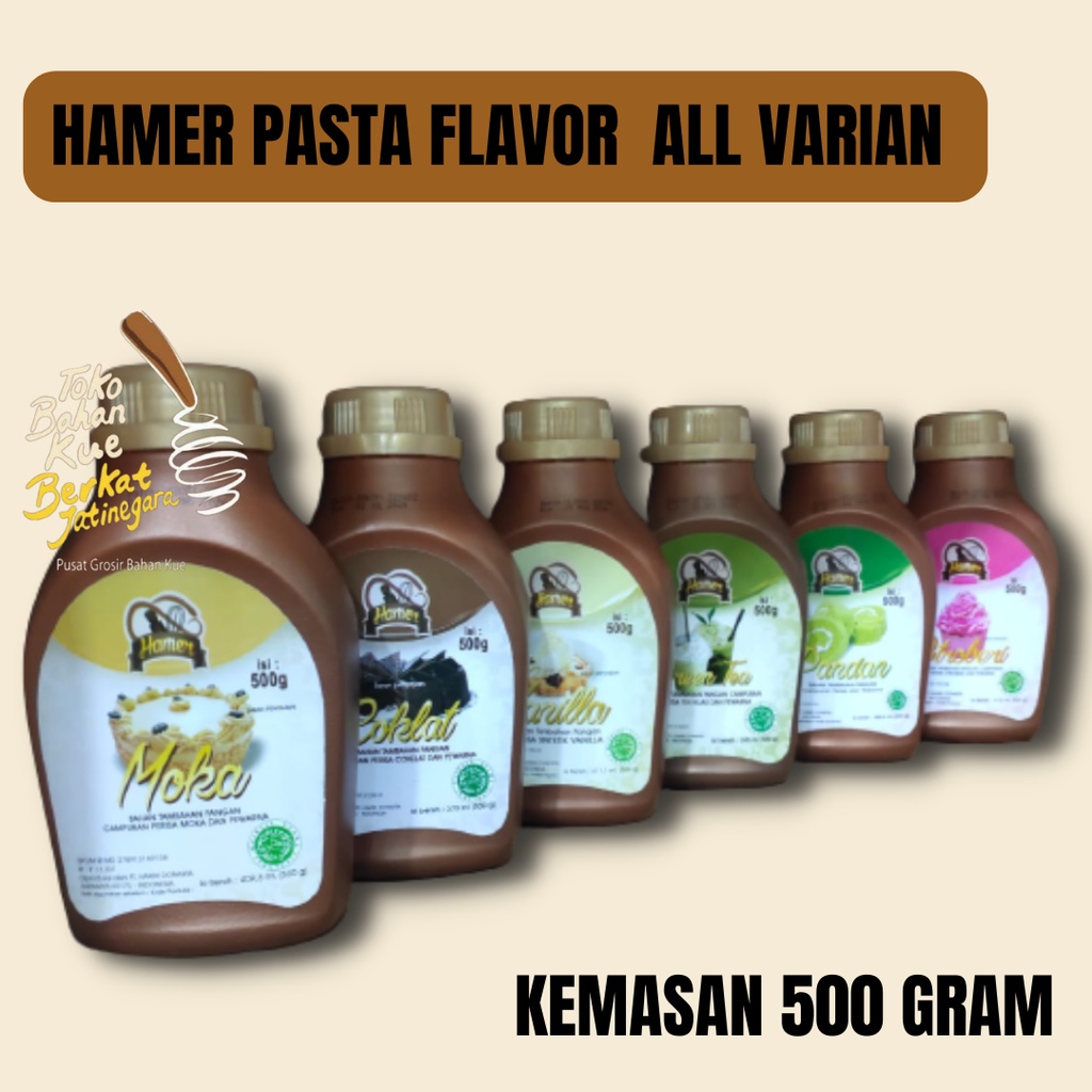 HAMER PERISA MAKANAN 500 GRAM / PERISA MAKANAN ALL VARIAN