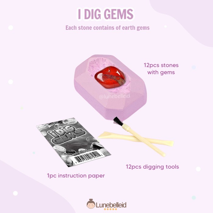 I Dig Gems Treasure Hunt