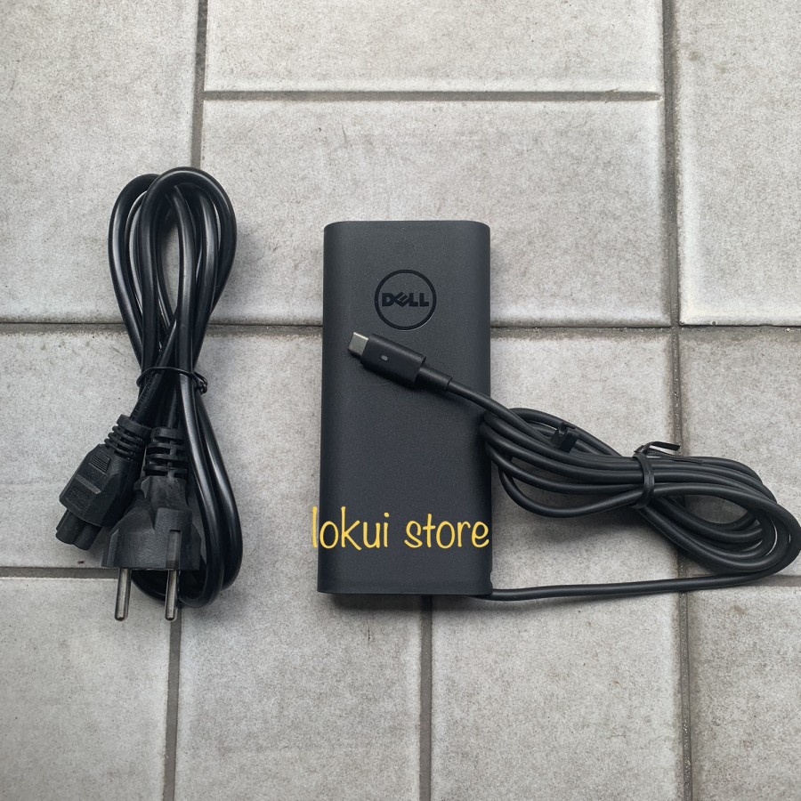 Adaptor Charger Dell XPS 15 9575 9570 5401 20V 6.5A 130W USB TYPE C OVAL ORIGINAL