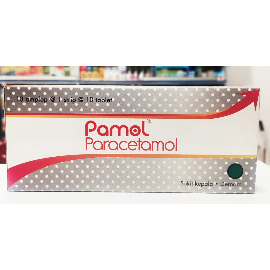 Pamol 500mg 𝟏 𝐊𝐨𝐭𝐚𝐤 𝐢𝐬𝐢 𝟏𝟎𝟎 𝐓𝐚𝐛𝐥𝐞𝐭 - Paracetamol Obat Demam