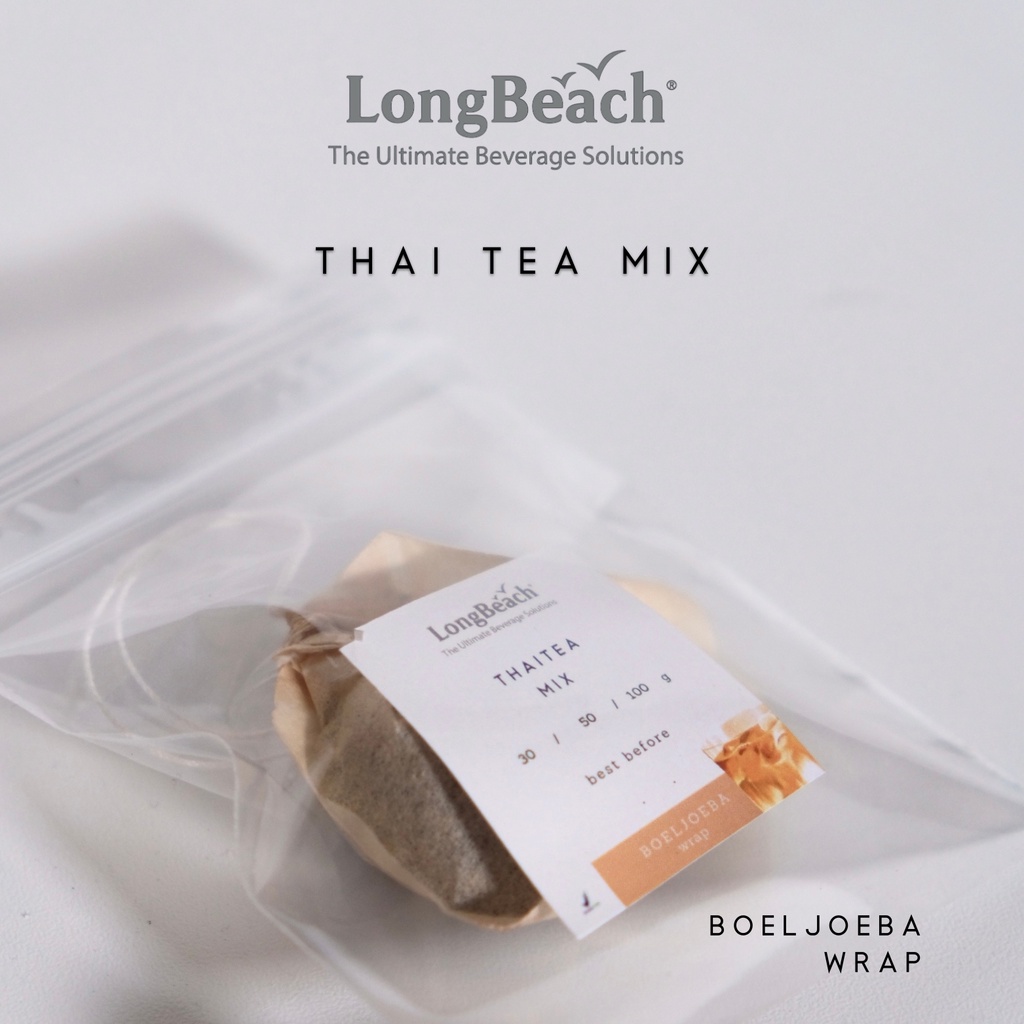 LongBeach Thai Tea &amp; Green Tea Mix Repack [5] g