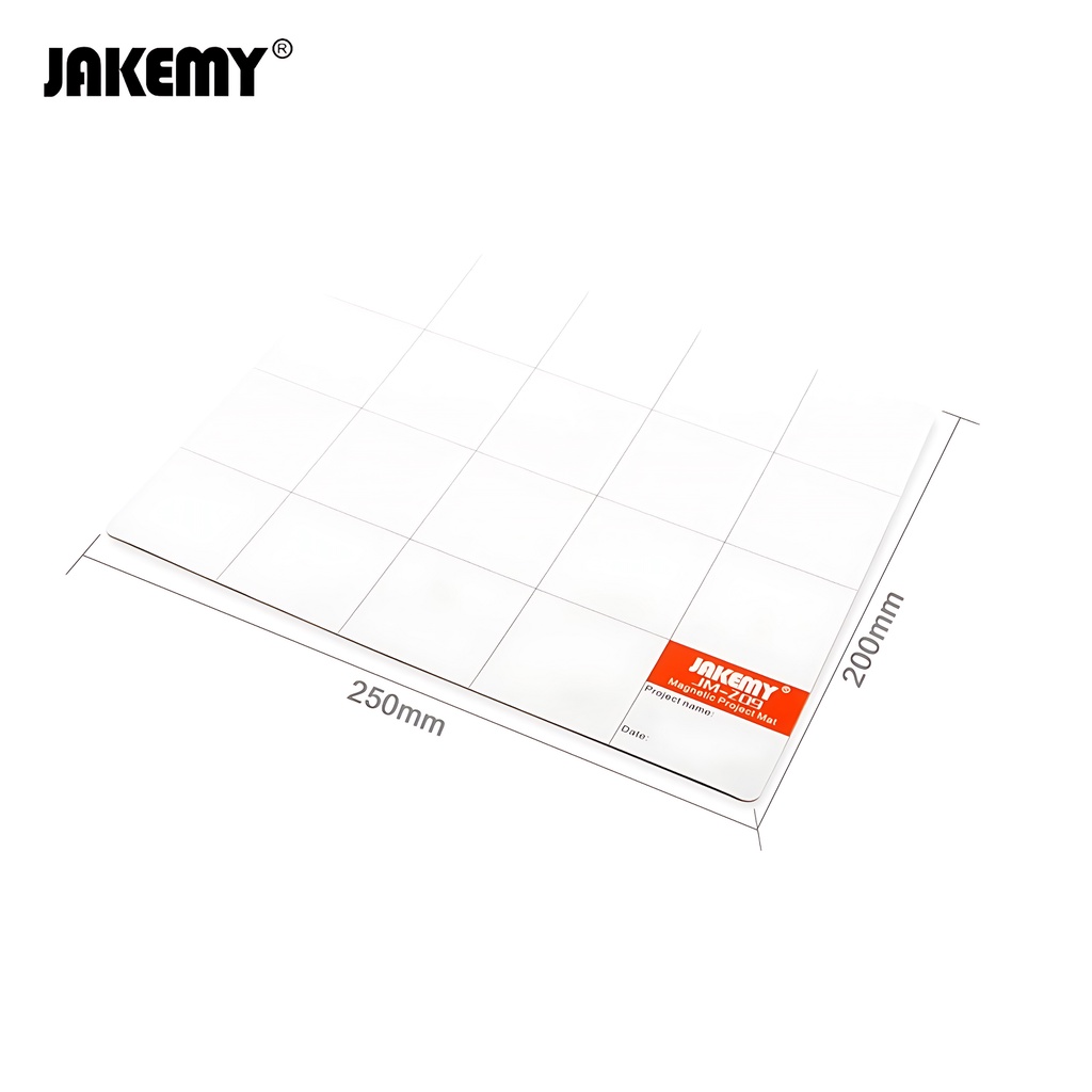 Jakemy Magnetic Work Mat Pad with Erasable Marking Pen &amp; Brush -JM-Z09