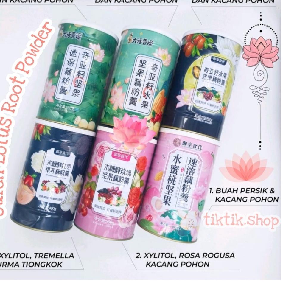

【MEGA SALE】 Oufen Lotus Root Powder Bubuk Akar Teratai Makanan DIET Healthy FOOD