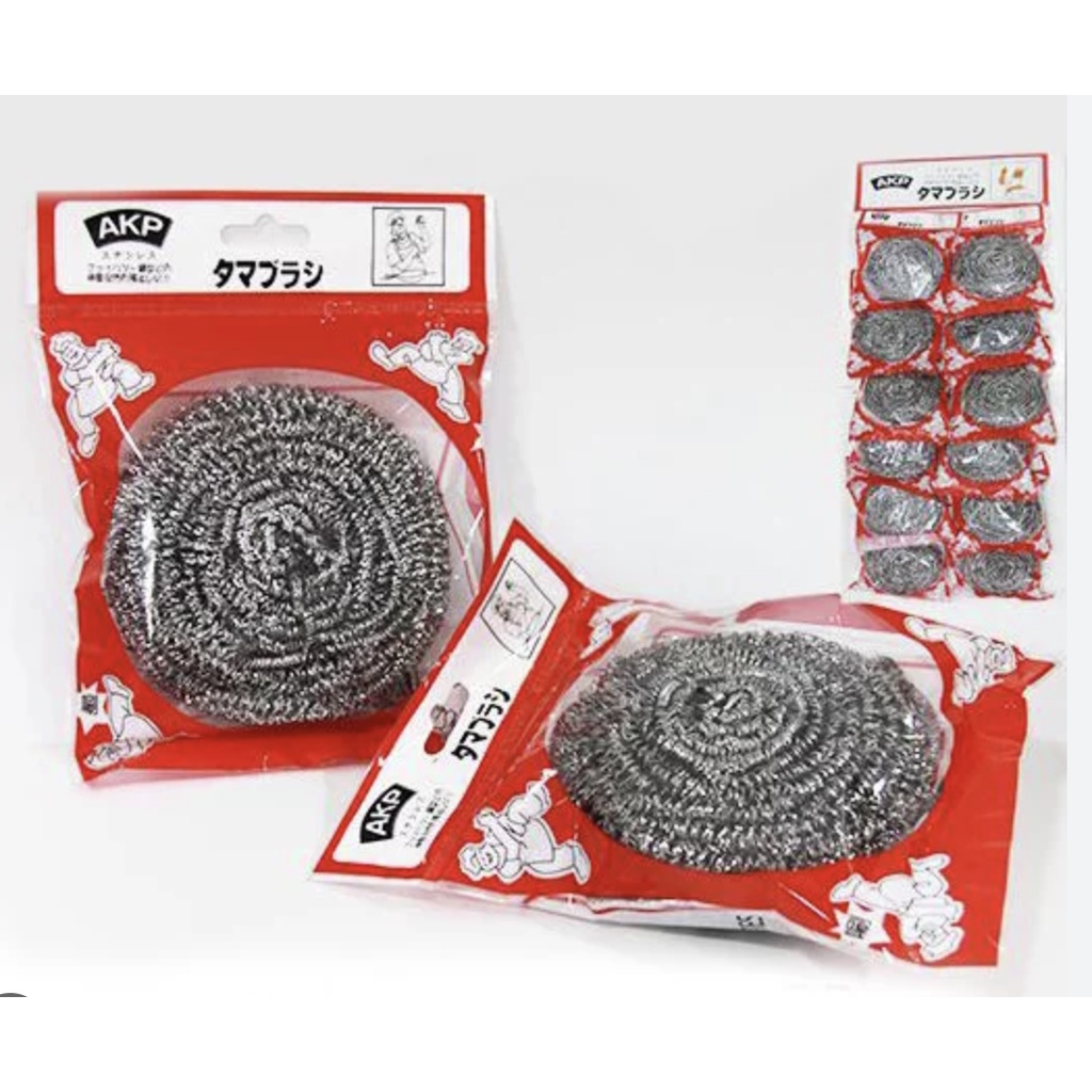 IM - STEEL WOOL SABUT CUCI PIRING 40 GRAM AKP / SPON CUCI PIRING STAINLESS STEEL 40 GRAM / SPON CUCI