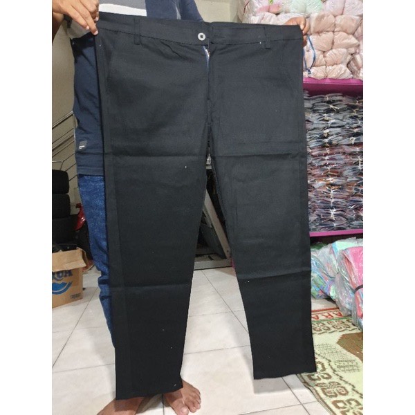 BIG SIZE Celana Panjang Chino Formal Pria