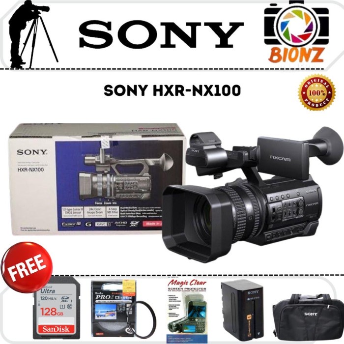 sony hxr nx100 spesifikasi