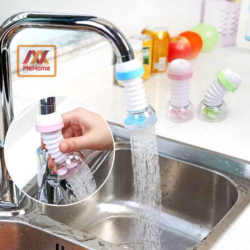 Sambungan Kran FLEXIBLE Filter Air Anti Splash Shower LR687