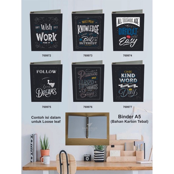 

Terlaris Binder A5 / Binder Note A5 / Quote_16
