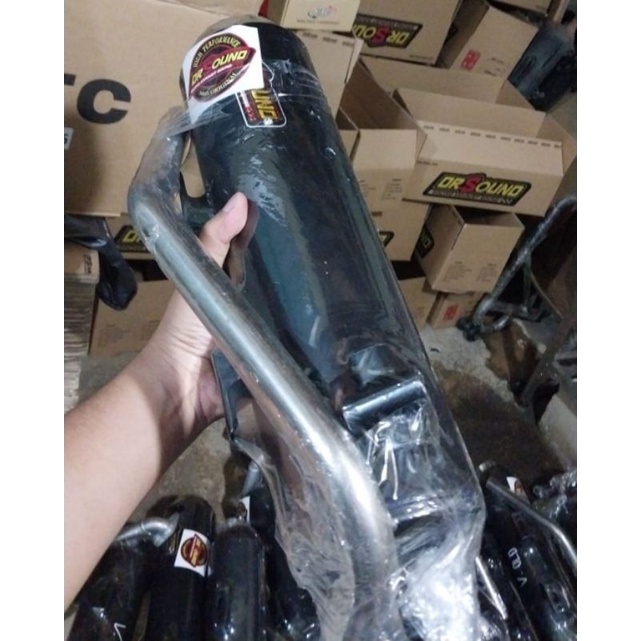 Kenalpot Standar Racind Dr Sound / Honda Pcx 160