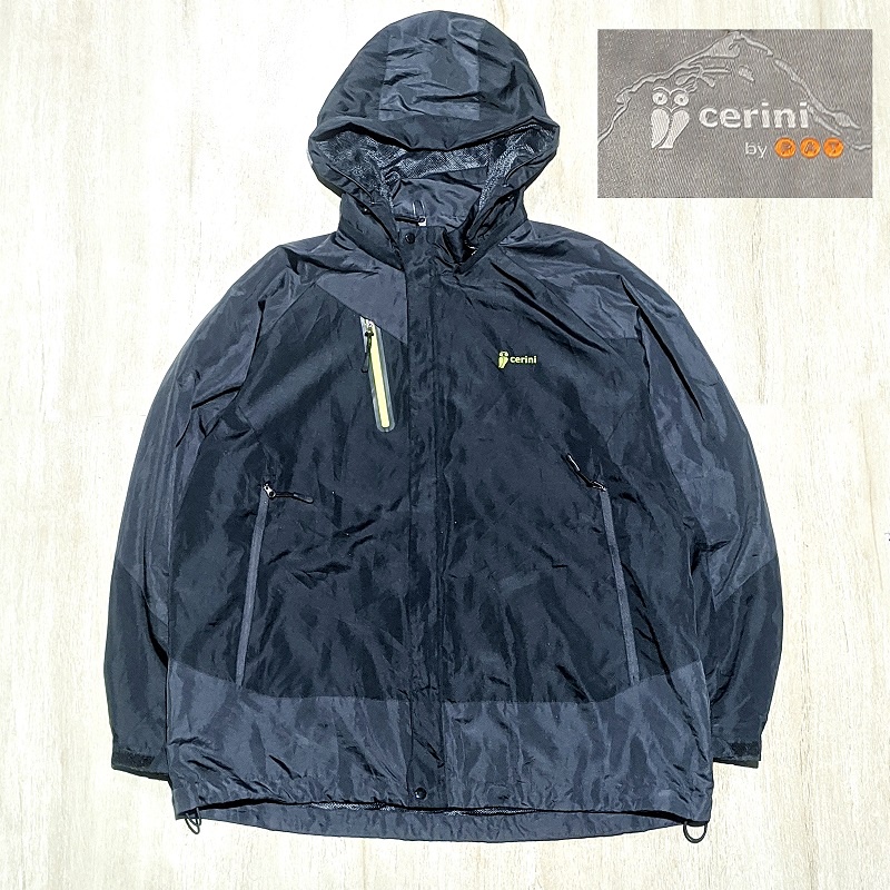 Thrift Jaket Gunung Hiking Pria CERINI BY PAT Jacket Hoodie Second Branded Original Kondisi 90%