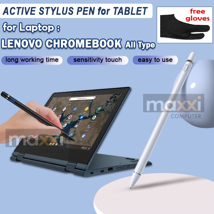 Lenovo Chromebook 300E C330 Flex Slim Yoga Touchscreen Stylus Pencil Pensil Stilus Pencil Touch