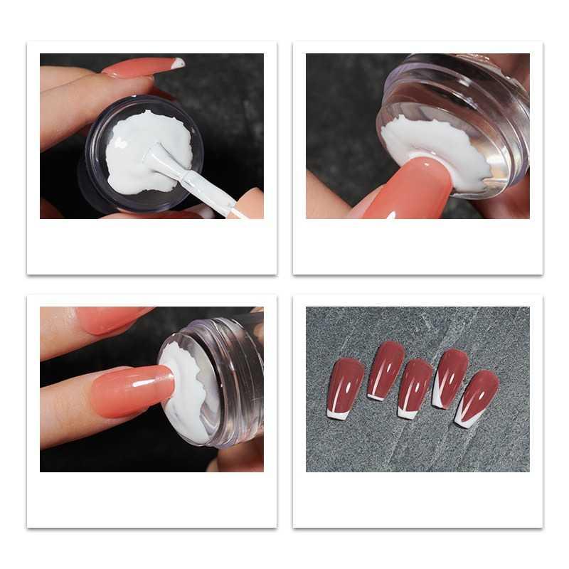 Stamp Kuku Silicone Nail Stamper Nail Art - MD09 - Transparent