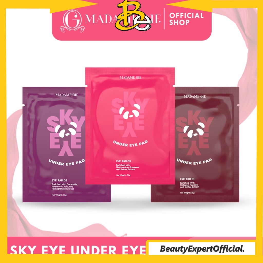 ⭐️ Beauty Expert ⭐️ Madame Gie Sky Eye Under Pads - Masker Mata