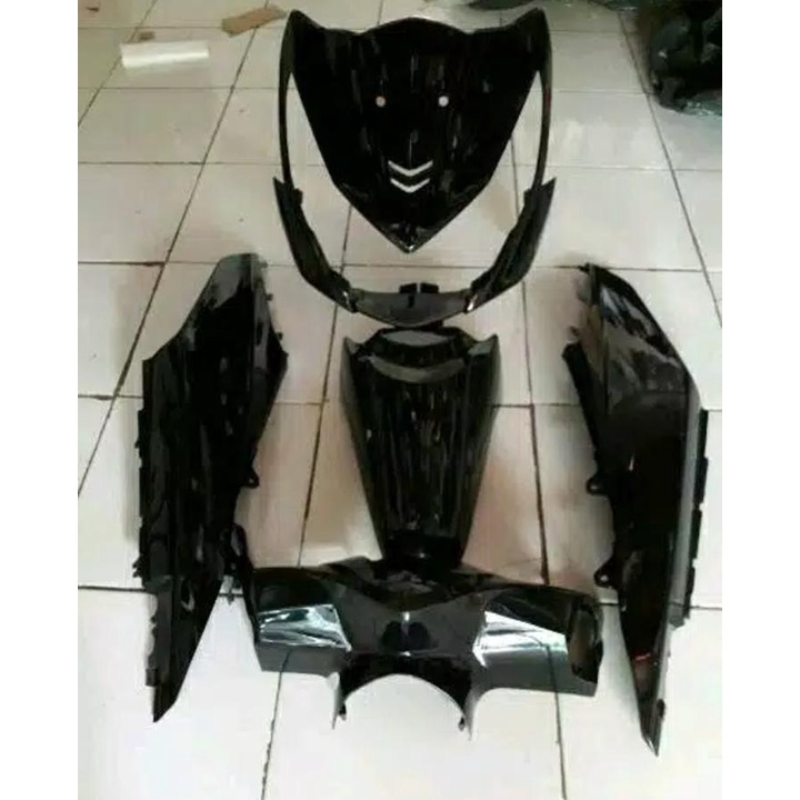 Full set Body Bodi Halus Beat FI Stater Kasar 2012 2013 2014 Warna Hitam Kualitas Seperti Ori origin