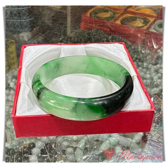 GBT1397 Gelang Batu Giok Birma