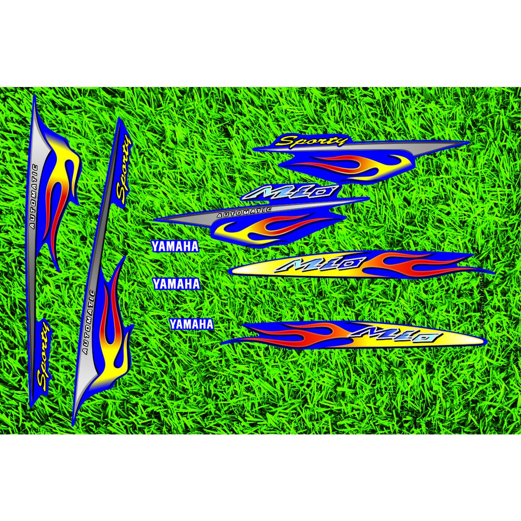 striping mio 2006 motif api