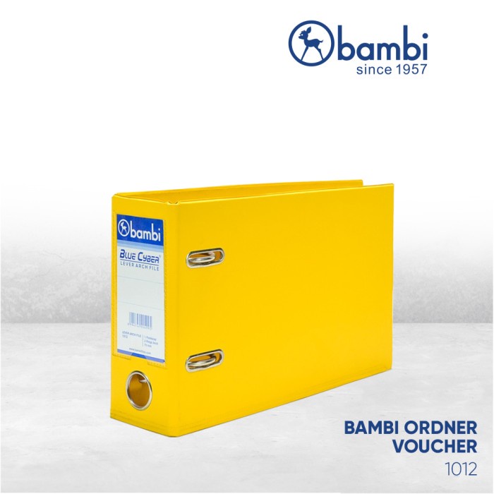 

Terlaris Bambi Ordner Laf Voucher 1012 - 06 Yellow