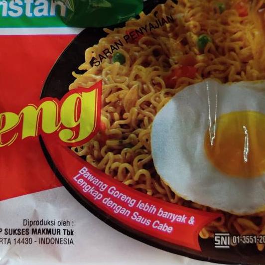 

♤ INDOMIE GORENG SEDUS 40 BKS ❀