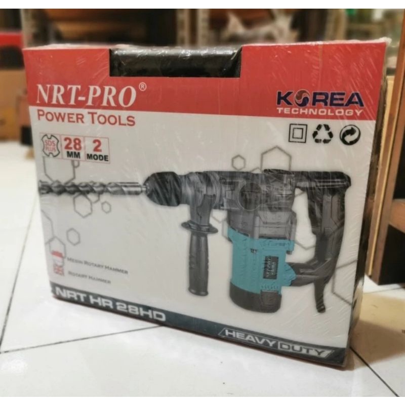 Mesin Bor Bobok Hammer Drill NRT PRO HR 28 HD NRT-PRO HR28HD HR 28HD