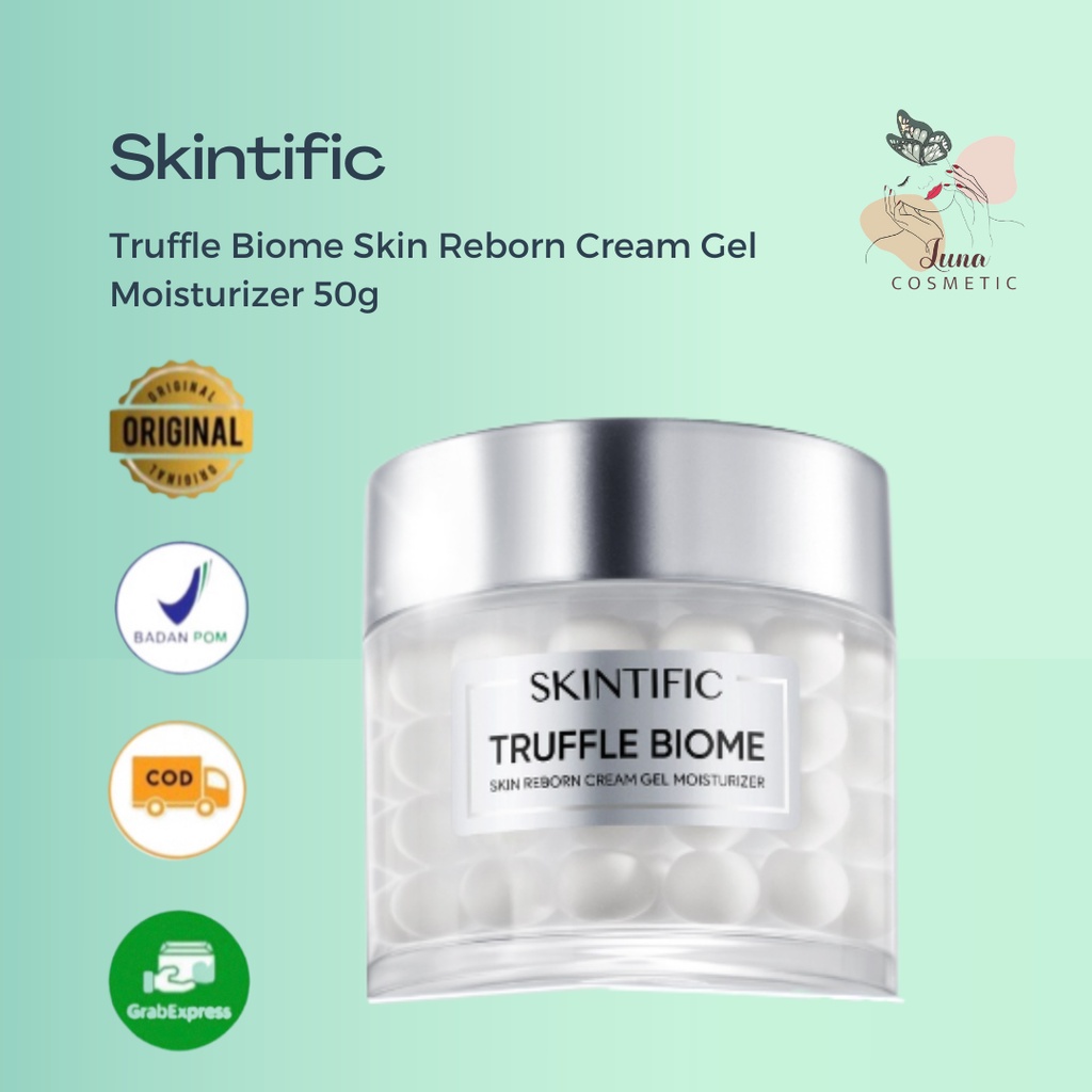 SKINTIFIC Truffle Biome Skin Reborn Cream Gel Moisturizer 30g