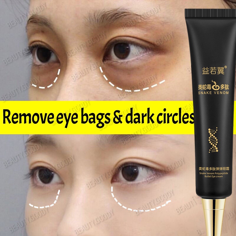 EYE SERUM KRIM MATA PENGHILANG KANTONG HITAM MATA MENGHILANGKAN KANTUNG MATA PANDA HITAM KERUTAN 40G Aman dan efektif