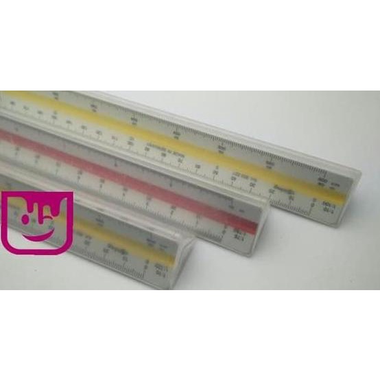 

Penggaris Skala Untuk Insinyur Atau Arsitek Triangular Scale Rotring