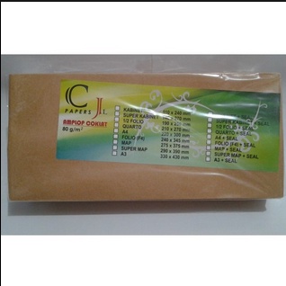 

PROMO Amplop coklat gaji / kabinet seal +