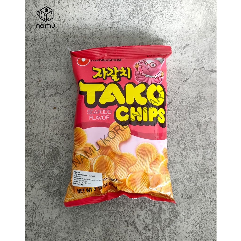 

Tako Chips Nongshim Snack Gurita Korea [READY STOCK] Makanan Korea