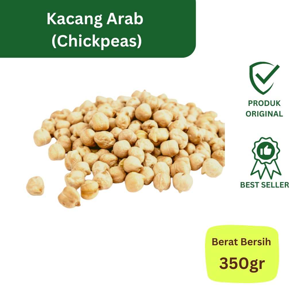 

kacang arab 350gr kemasan toples
