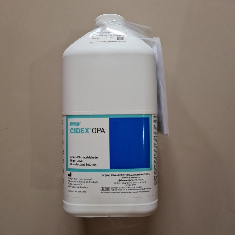 CIDEX OPA 3.8 Liter / Cairan Disinfectant /Cairan Pencuci Instrument