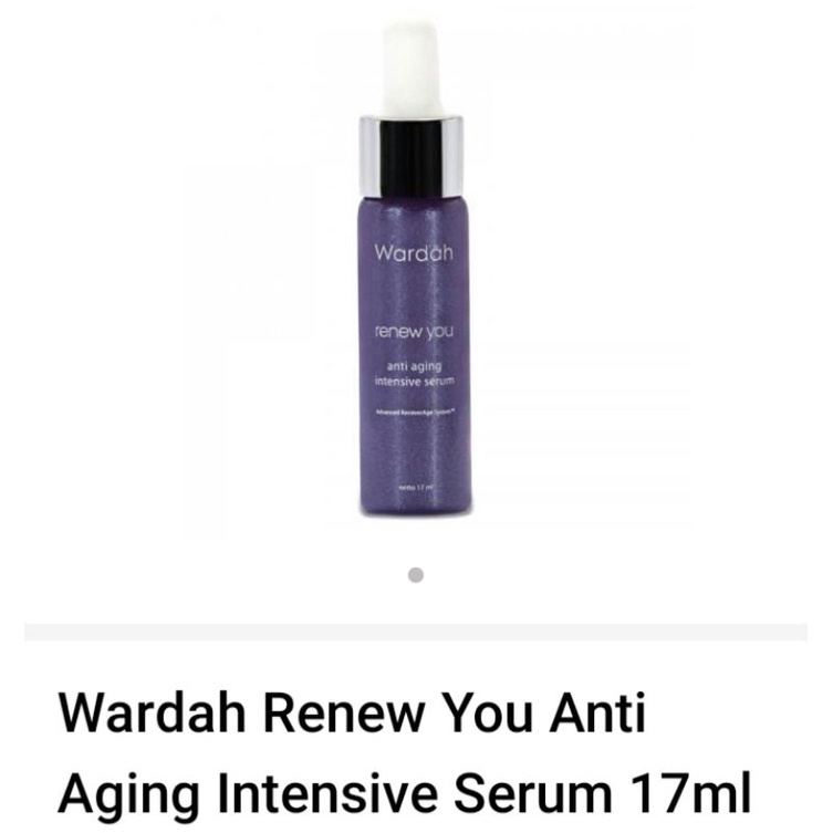 wardah renew you serum