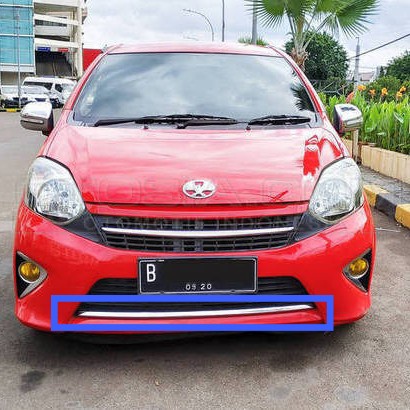 List grill bawah toyota agya