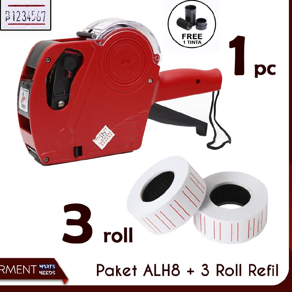 

Terlaris Today ALAT LABEL HARGA PRICE LABELLER MX 5500 & 3 ROLL !!!